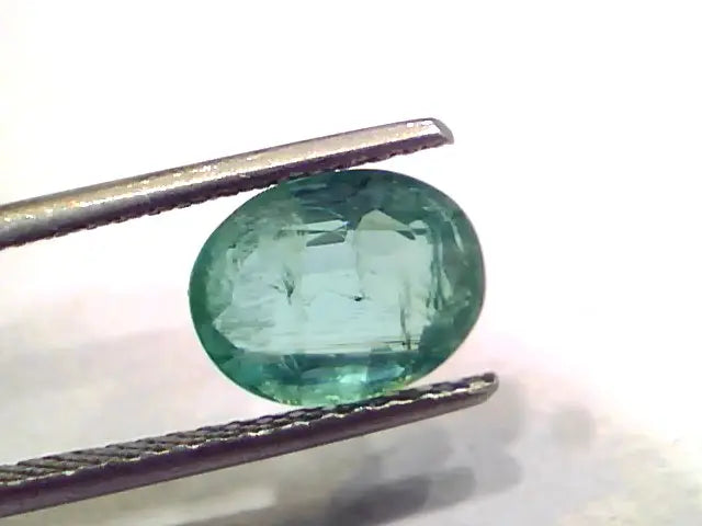 2.40 Ct Untreated Natural Zambian Emerald Gemstone Panna Gems