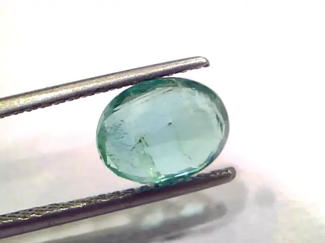 2.40 Ct Untreated Natural Zambian Emerald Gemstone Panna Gems