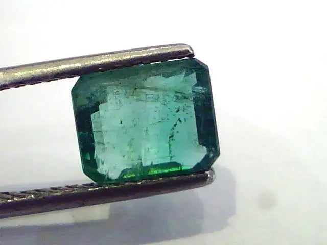 2.49 Ct Unheated Untreated Natural Zambian Emerald AAA