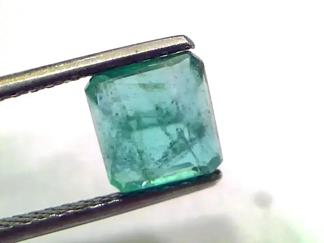 2.45 Ct Untreated Natural Zambian Emerald Gemstone Panna Gemstone