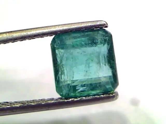 2.45 Ct Untreated Natural Zambian Emerald Gemstone Panna Gemstone