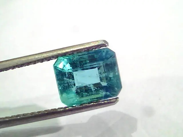 2.46 Ct Untreated Natural Zambian Emerald Gemstone Panna AAA