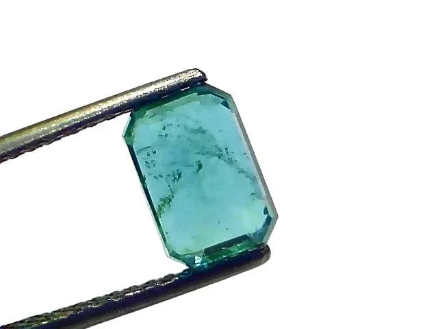 2.41 Ct GII Certified Untreated Natural Zambian Emerald Panna Gems - Venus Gems