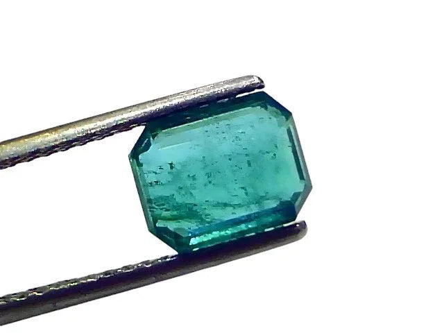 2.42 Ct GII Certified Untreated Natural Zambian Emerald Panna AAAA - Venus Gems