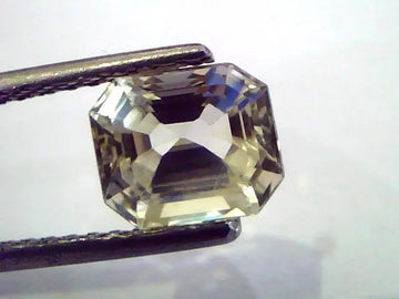 2.41 Ct Unheated Untreated Natural Ceylon Yellow Sapphire/Pukhraj