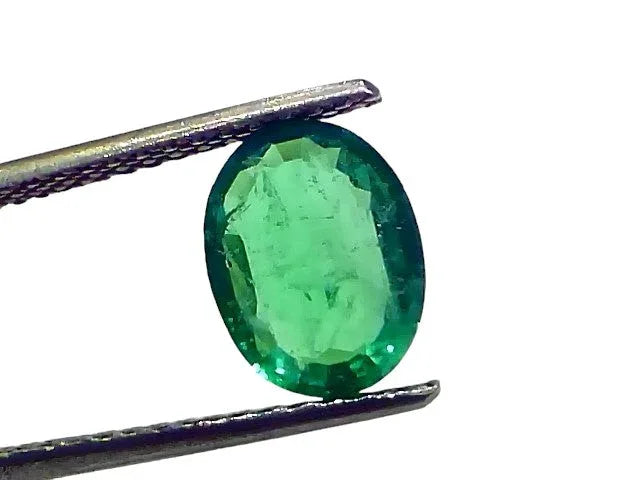 2.41 Ct GII Certified Untreated Natural Zambian Emerald Panna AAAA - Venus Gems