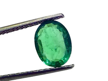 2.41 Ct GII Certified Untreated Natural Zambian Emerald Panna AAAA - Venus Gems