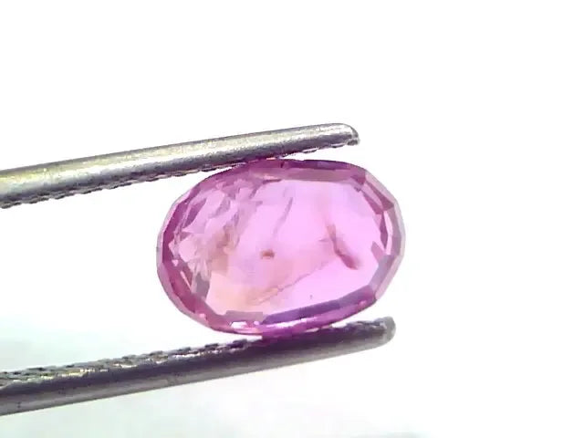 2.42 Ct GII Certified Unheated Untreated Natural Old Burma Ruby AAA - Venus Gems