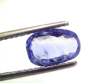 2.44 Ct Certified Unheated Untreated Natural Ceylon Blue Sapphire - Venus Gems