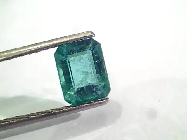 2.50 Ct Untreated Natural Zambian Emerald Gemstone Panna AAA