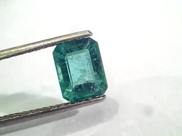 2.50 Ct Untreated Natural Zambian Emerald Gemstone Panna AAA