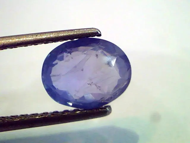 2.45 Ct Unheated Untreated Natural Ceylon Blue Sapphire Neelam