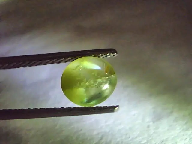 2.48 Ct Certified Untreated Natural Ceylon Chrysoberyl Cats Eye Gemstone