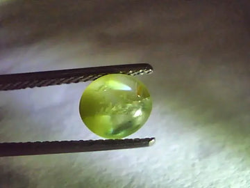 2.48 Ct Certified Untreated Natural Ceylon Chrysoberyl Cats Eye Gemstone