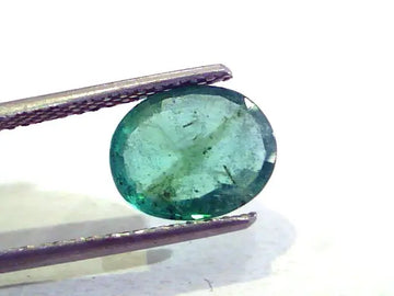 2.45 Ct Unheated Untreated Natural Zambian Emerald Panna Gems
