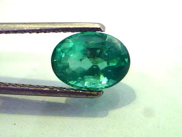 2.45 Ct Unheated Untreated Natural Premium Grade Zambian Emerald