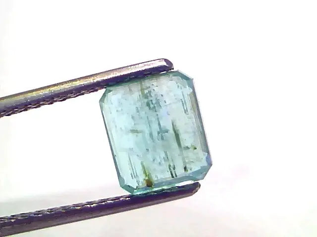2.51 Ct Certified Untreated Natural Zambian Emerald Panna Gemstone