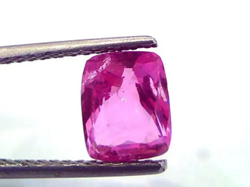 2.45 Ct IGI Certified Unheated Untreated Natural Madagaskar Ruby