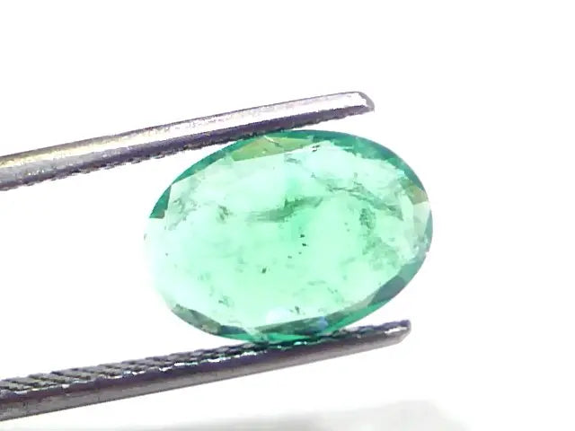 2.46 Ct GII Certified Untreated Natural Zambian Emerald Gems AAA