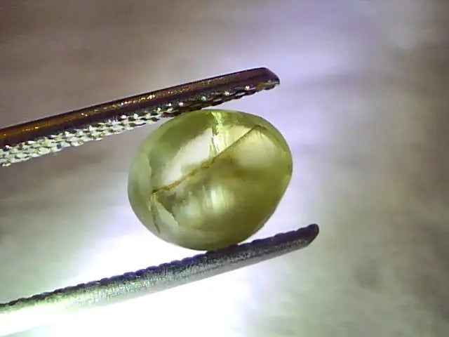 2.50 Ct Certified Untreated Natural Chrysoberyl Ceylon Cats Eye