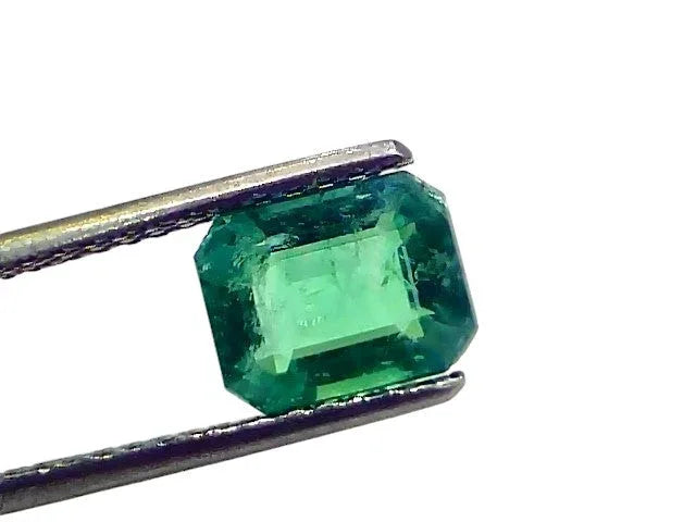 2.47 Ct GII Certified Untreated Natural Zambian Emerald Panna AAA - Venus Gems