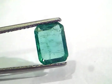 2.50 Ct Untreated Natural Zambian Emerald Gemstone Panna AAA++
