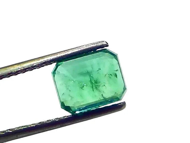 2.47 Ct GII Certified Untreated Natural Zambian Emerald Panna AAA - Venus Gems