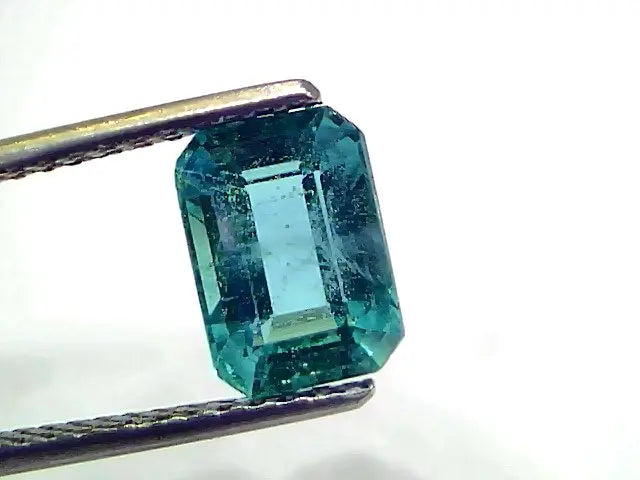 2.48 Ct IGI Certified Untreated Natural Zambian Emerald Gemstone AAA
