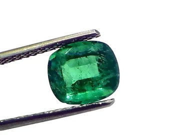 2.48 Ct GII Certified Untreated Natural Zambian Emerald Panna AAA - Venus Gems
