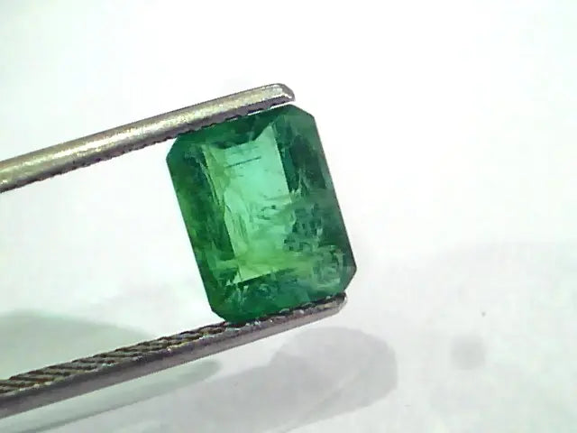 2.54 Ct Untreated Natural Zambian Emerald Gemstone Panna AAA