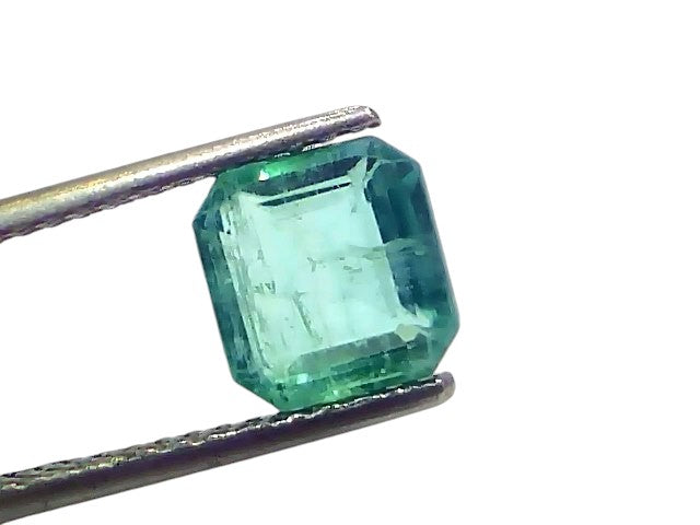 2.53 Ct Untreated Natural Zambian Emerald Gemstone Panna Gems