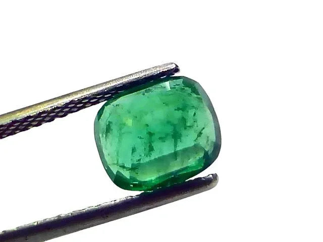 2.48 Ct GII Certified Untreated Natural Zambian Emerald Panna AAA - Venus Gems
