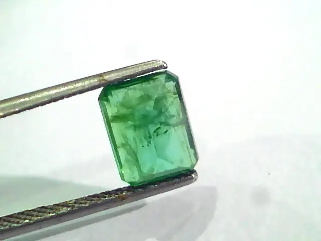 2.54 Ct Untreated Natural Zambian Emerald Gemstone Panna AAA