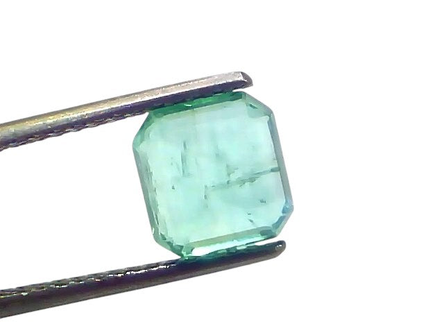 2.53 Ct Untreated Natural Zambian Emerald Gemstone Panna Gems