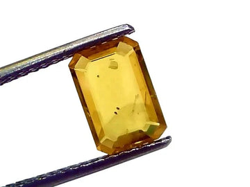 2.48 Ct Natural Yellow Sapphire Pukhraj Jupiter Gemstone (Heated) - Venus Gems