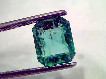 2.49 Ct IGI Certified Untreated Natural Zambian Emerald Gems AAA