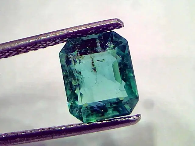 2.49 Ct IGI Certified Untreated Natural Zambian Emerald Gems AAA