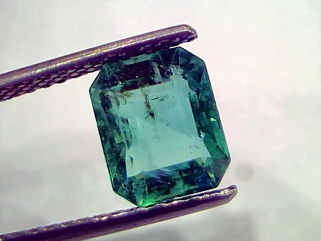 2.49 Ct IGI Certified Untreated Natural Zambian Emerald Gems AAA