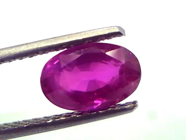 2.4 Ct Unheated Untreated Natural Old Burma Mines Ruby **Rare**