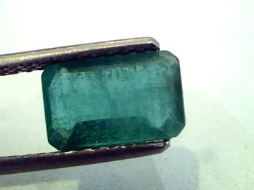 2.51 Ct Unheated Untreated Natural Zambian Emerald Panna Gemstones