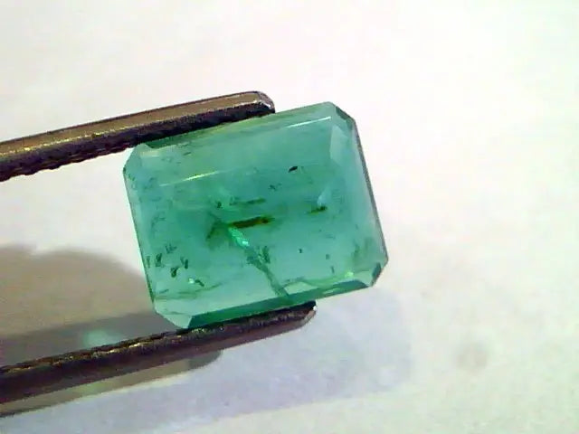 2.50 Ct Unheated Untreated Natural Zambian Emerald Gemstone AA