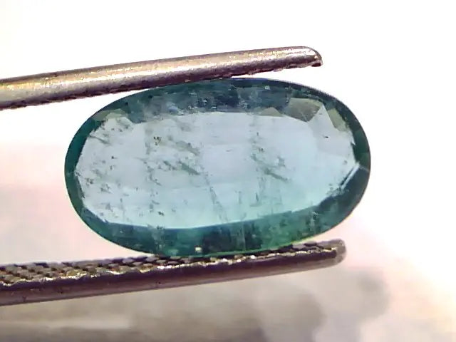 2.47 Ct Untreated Natural Zambian Emerald Gemstone Panna Gemstone