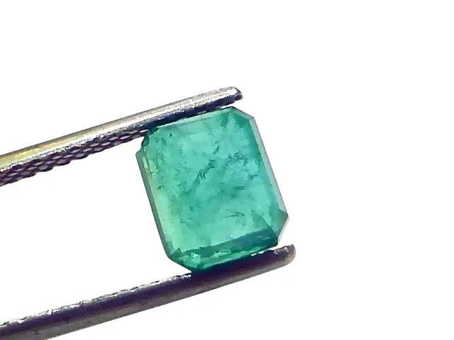 2.50 Ct GII Certified Untreated Natural Zambian Emerald Panna AAA - Venus Gems