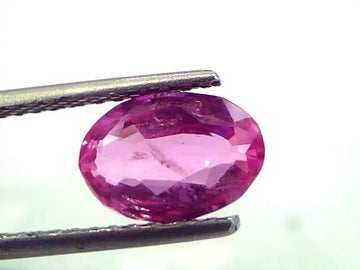 2.48 Ct Unheated Untreated Natural Madagaskar Pink Ruby