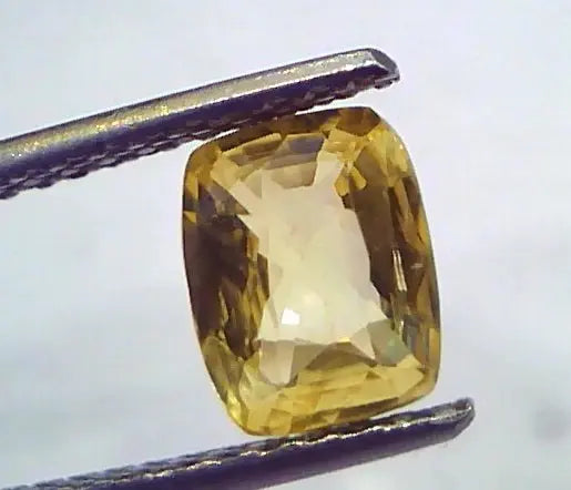 2.50 Ct Unheated Untreated Natural Ceylon Yellow Sapphire Gems