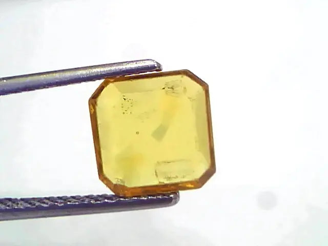 2.50 Ct Natural Yellow Sapphire Pukhraj Jupiter Gemstone (Heated)