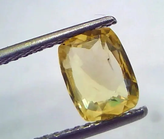 2.50 Ct Unheated Untreated Natural Ceylon Yellow Sapphire Gems