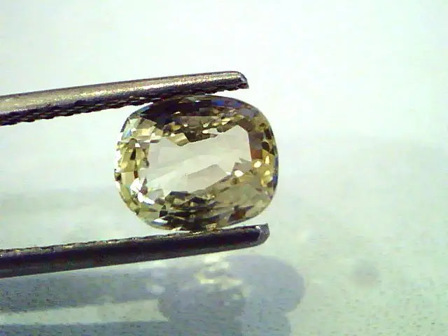 2.52 Ct Unheated Untreated Natural Ceylon Yellow Sapphire Gems