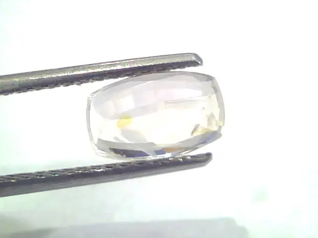 2.50 Ct Unheated Untreated Natural Ceylon White Sapphire Gemstones