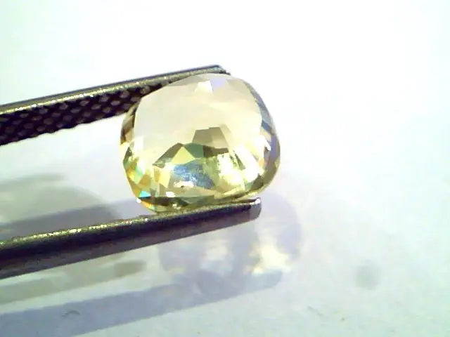 2.51 Ct Unheated Untreated Natural Ceylon Yellow Sapphire Gems